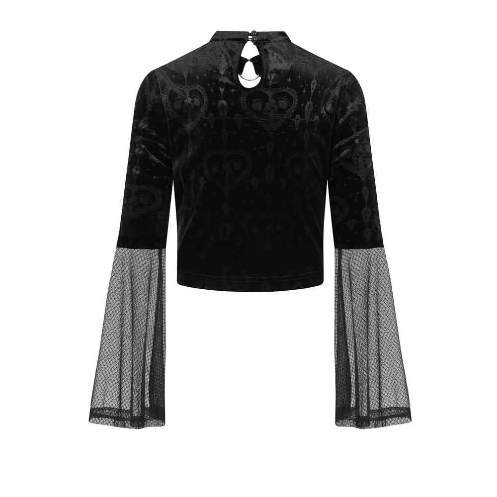 Banned - Sedna Longsleeve top - Zwart